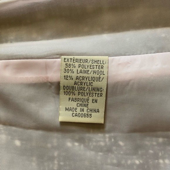 RW&CO. Black & White Bouclé Tweed Skirt - Picture 6 of 9